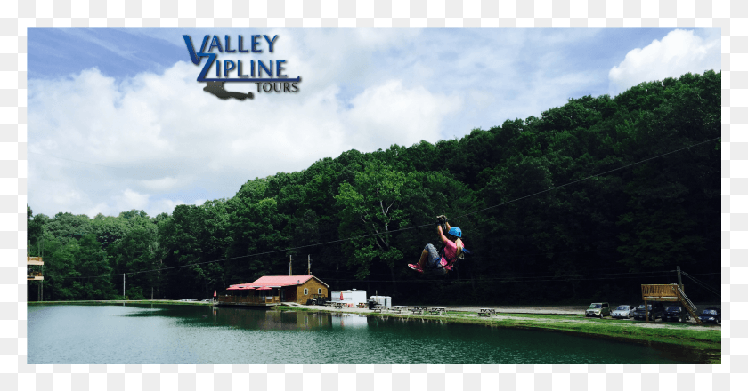 2001x976 Valley Zipline Tours Loch, Person, Human, Water HD PNG Download