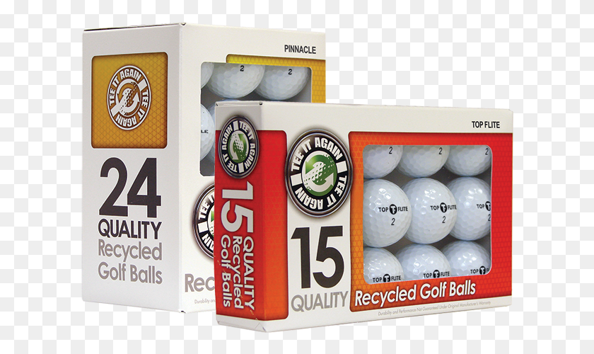612x440 Value A Grade Recycled Golf Balls Consisting Of Topflite Packaging And Labeling, Golf Ball, Ball, Sport HD PNG Download