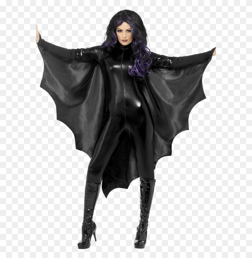 601x800 Vampire Bat Wings Halloween Bat Costume, Clothing, Apparel, Person HD PNG Download