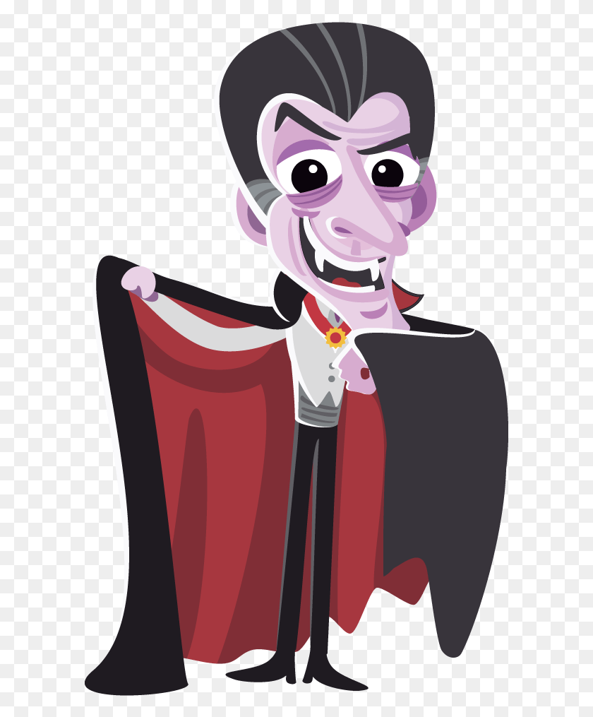 601x955 Vampire Clipart Cute Dracula Clipart, Performer, Clothing, Apparel HD PNG Download