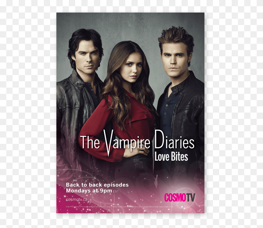 500x669 Vampire Diaries Ad Tvd The Vampire Diaries, Poster, Advertisement, Clothing HD PNG Download