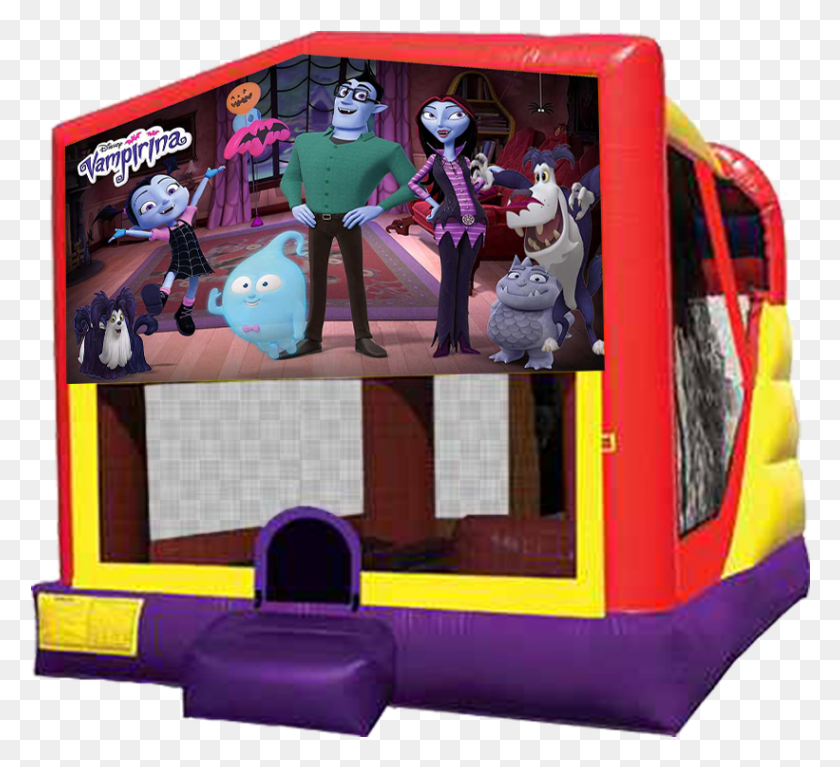 821x745 Vampirina 4 In 1 Combo Rentals In Austin Tx From Austin, Inflatable, Toy, Person HD PNG Download