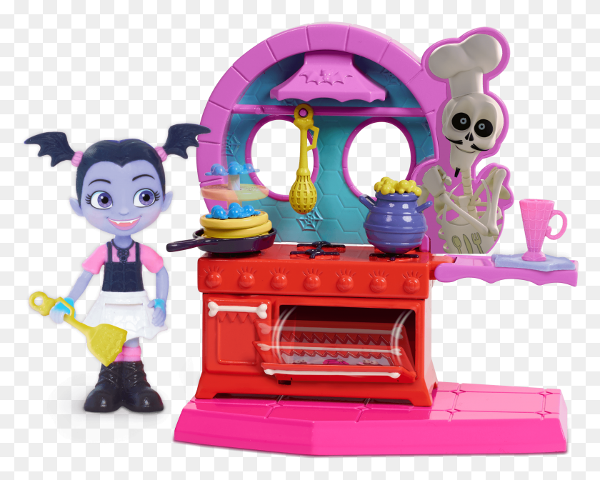 2789x2190 Vampirina Spooky Fun Playsets Fangtastic Kitchen Playset, Toy, Machine, Person HD PNG Download