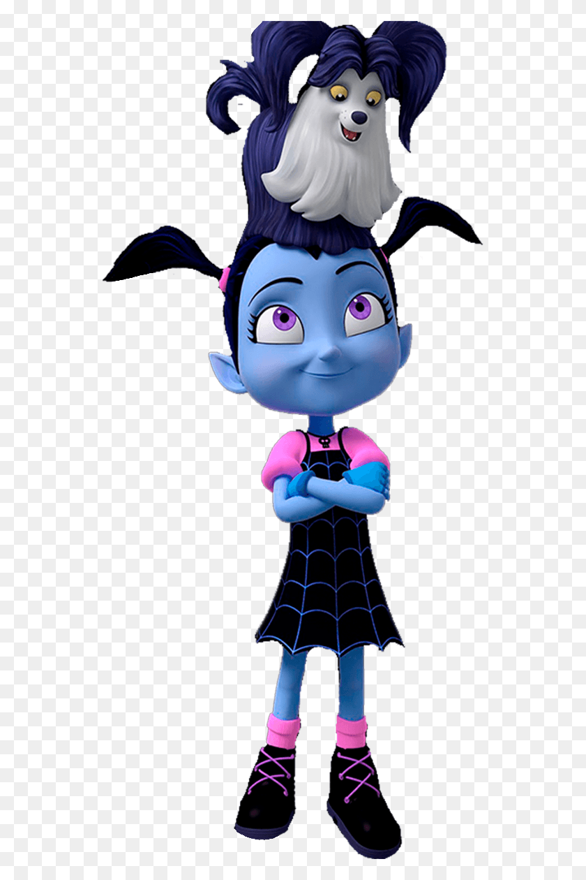 546x1200 Vampirina With Wolfie, Toy, Person, Human HD PNG Download