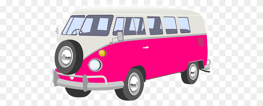 542x340 Van Bus, Caravan, Minibus, Transportation Transparent PNG