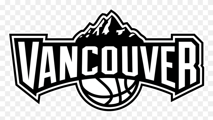 1037x551 Vancouver Basketball League News Game Scores And Vancouver Basketball Logo, Stencil, Text, Label HD PNG Download