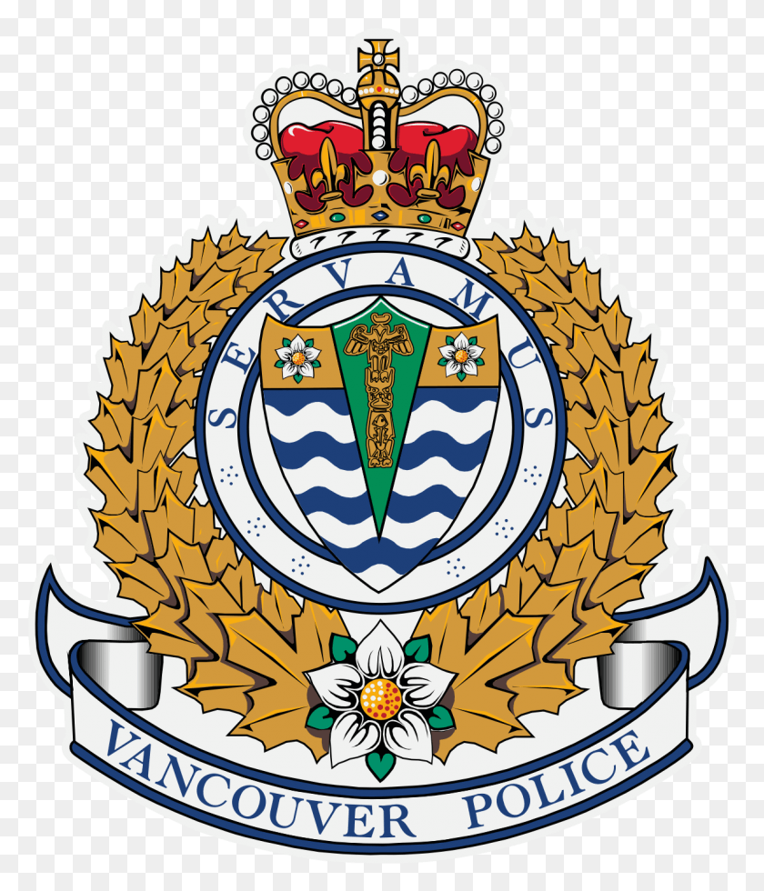 1185x1398 Департамент Полиции Ванкувера Логотип Департамента Полиции Ванкувера, Символ, Эмблема, Товарный Знак Hd Png Скачать