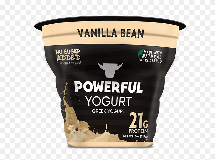617x565 Vanilla Bean Yogurt Powerful Yogurt, Food, Dessert, Popcorn HD PNG Download