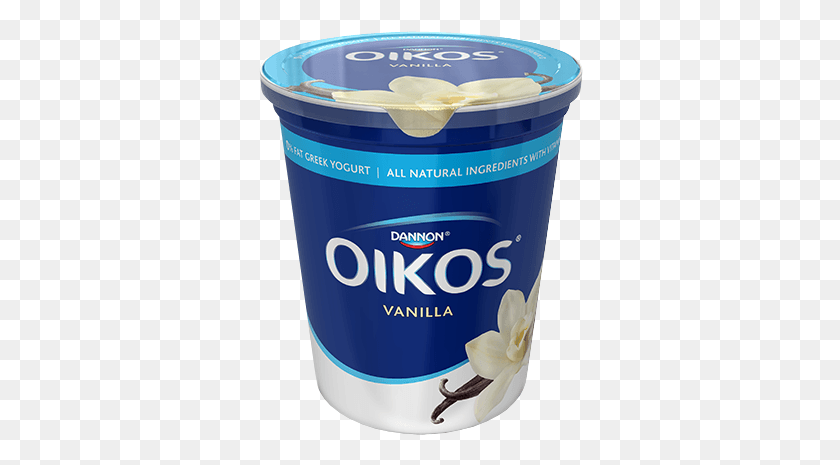 326x405 Vanilla Greek Yogurt Quart Oikos Vanilla Greek Yogurt, Dessert, Food, Cream HD PNG Download