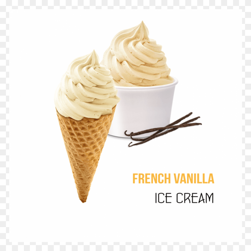 1081x1081 Vanilla Ice Cream Vanilla, Cream, Dessert, Food HD PNG Download
