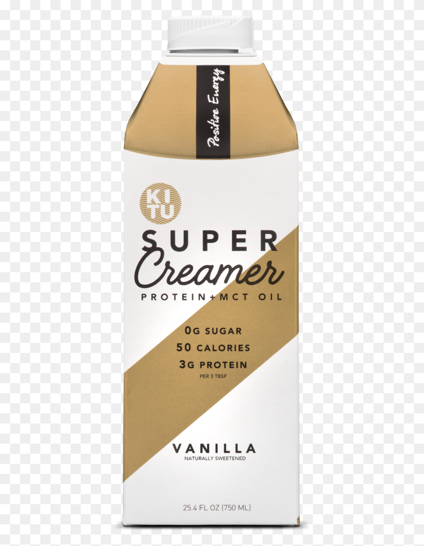 391x1023 Vanilla Super Creamer Label, Poster, Advertisement, Flyer Descargar Hd Png