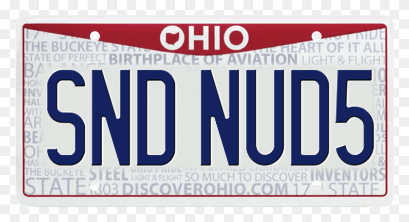 1057x537 Vanity Plates Rejected So Far This Year By Ohio Poster, Vehicle, Transportation, License Plate HD PNG Download