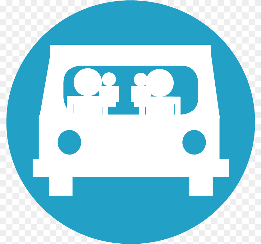 Vanpooling Vector Graphics, Disk Sticker PNG