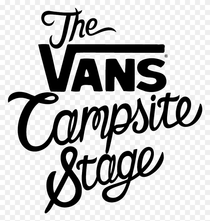 814x860 Vans Campsite Stage Tees Vans, Text, Symbol, Graphics HD PNG Download