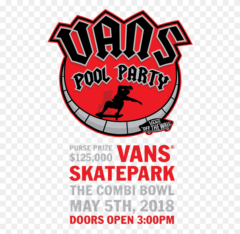 510x756 Vans Combi Pool Party 2018 Live Broadcast Pst And Cet Vans Pool Party 2018, Poster, Advertisement, Flyer HD PNG Download