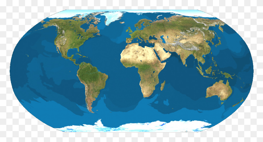 947x480 Descargar Png / Mapa De La Tierra Png