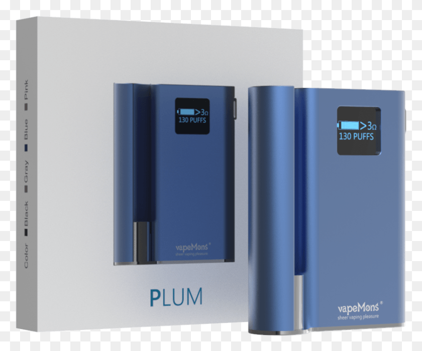 838x687 Vapemons Plum Pre Heating Cbd Oil Vape Mod Box Oled Box, File Folder, File Binder HD PNG Download