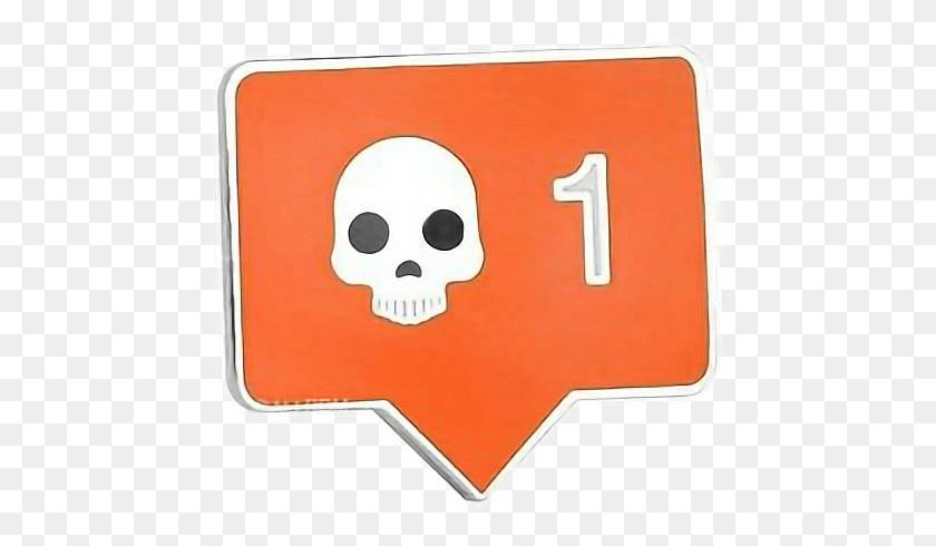 464x430 Vaporwave Aesthetic Grunge 90s Skull One Orange Sign, Label, Text, Symbol HD PNG Download