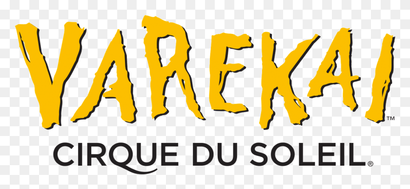 1211x512 Var Yel Pos Cirque Du Soleil Varekai Logo, Text, Number, Symbol HD PNG Download