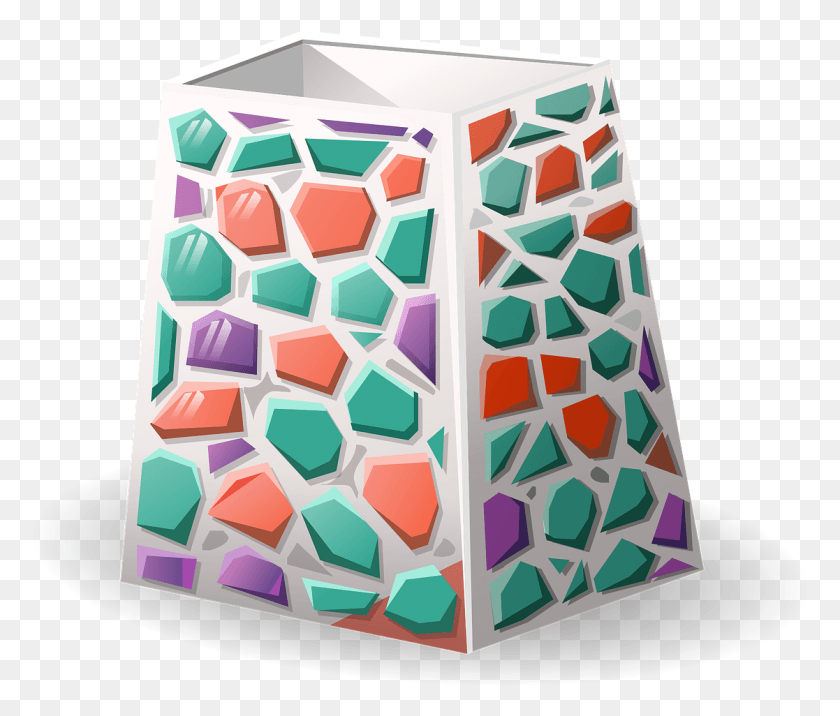 1117x940 Vase Colored Coloured Flowers Image Art Paper, Rubix Cube, Rug HD PNG Download