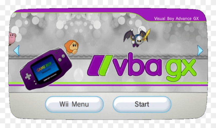 803x451 Descargar Png Vba Gba Games Wiichannels Wii Freetoedit Vba Gx, Teléfono Móvil, Electrónica Hd Png