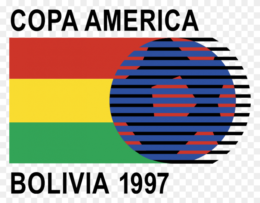 800x613 Vector 1997 Copa Amrica, Text, Symbol, Sphere HD PNG Download