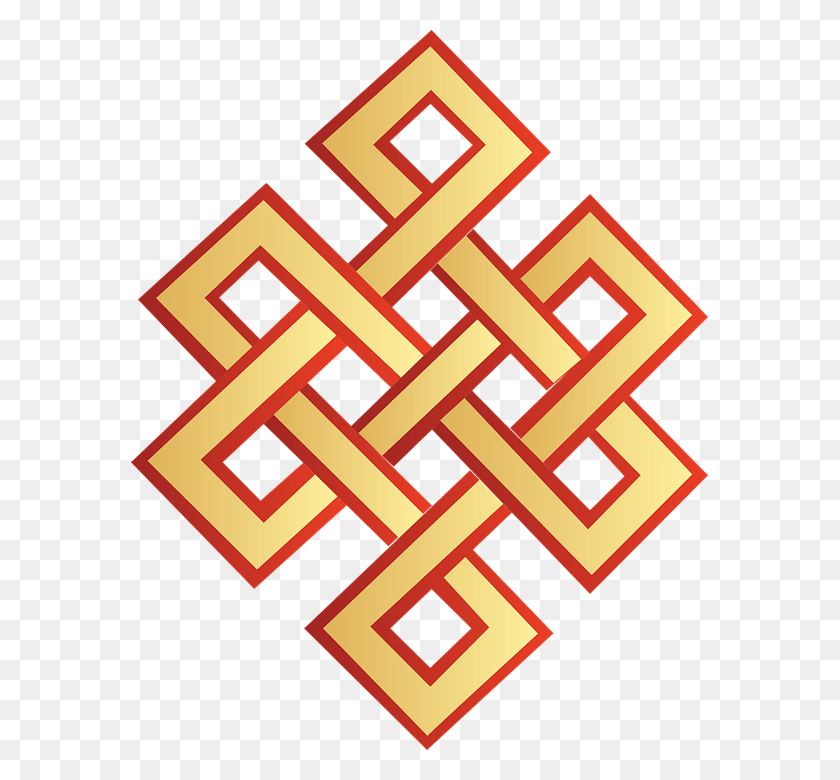 577x720 Вектор Благоприятный Символ Монголии Буддизм Симболи Ди Буон Благоприятный, Логотип, Товарный Знак, Эмблема Hd Png Скачать