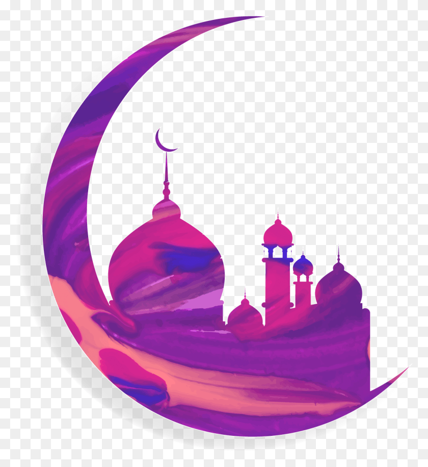 1129x1239 Vector Black And White Library Mosque Vector Moon, Birthday Cake, Cake, Dessert HD PNG Download