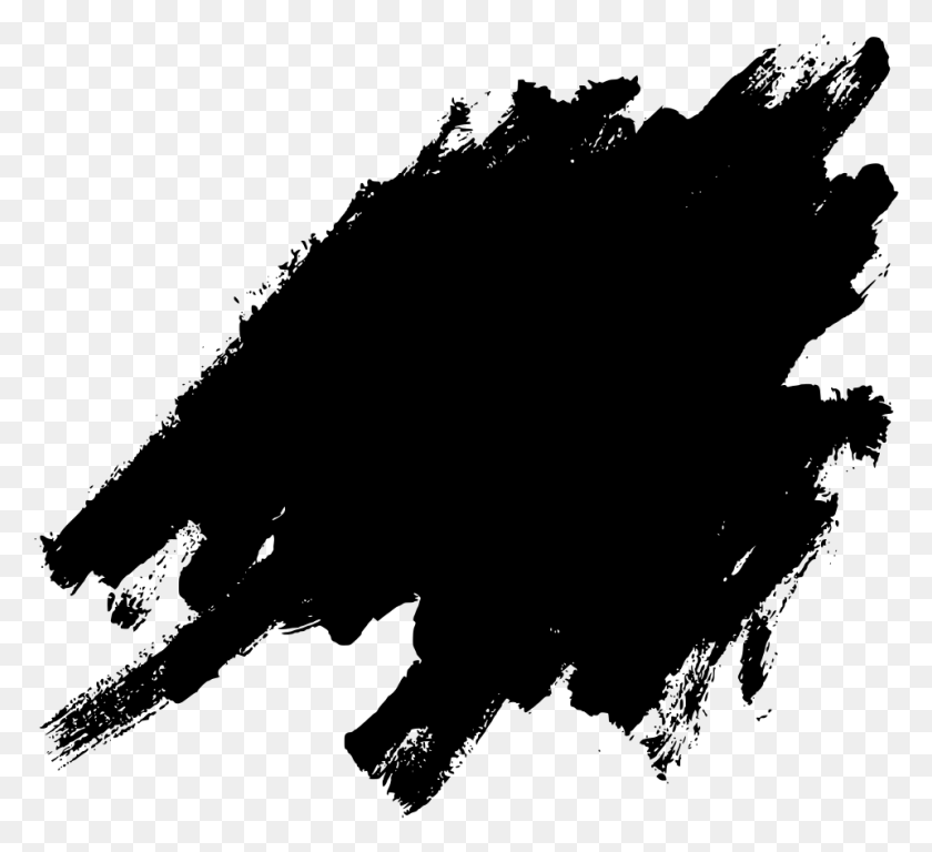 959x871 Vector Brush Stroke Transparent, Gray, World Of Warcraft HD PNG Download