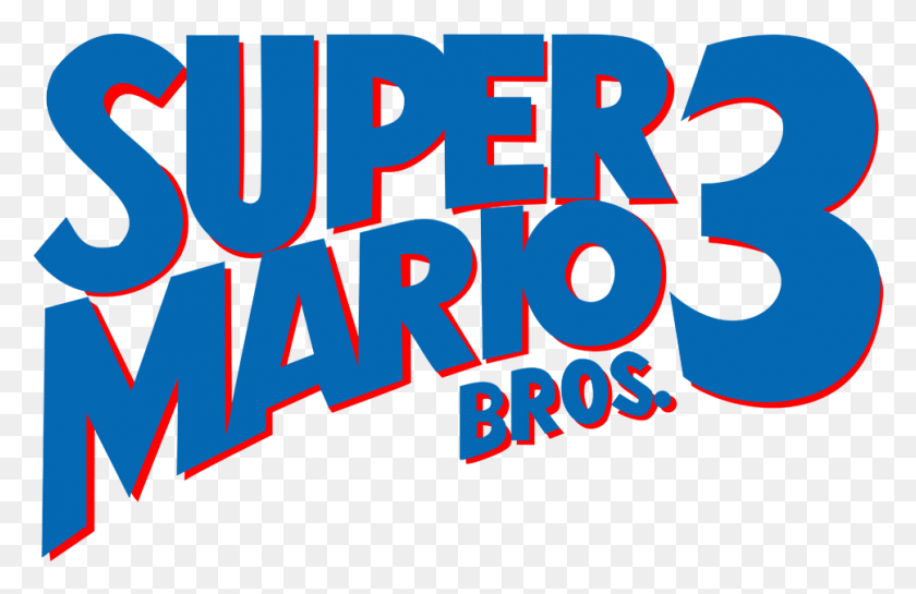968x602 Vector Bullet Mario Bros Super Mario Bros 3 Logo, Text, Alphabet, Word HD PNG Download