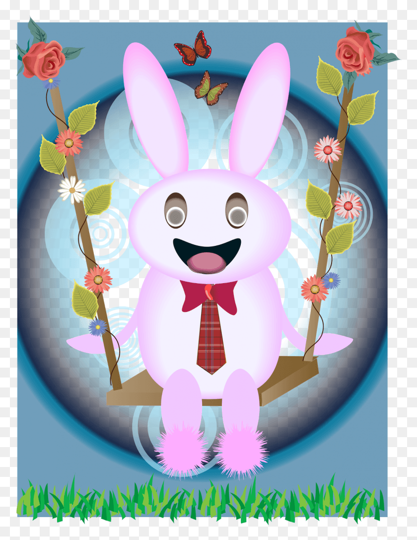 1212x1597 Vector Bunny Example Artwork Here Cartoon, Graphics, Birthday Cake HD PNG Download