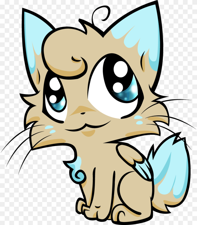 834x958 Vector Cat Clipart Library Cute Cat Clipart, Animal, Mammal, Pet, Baby Sticker PNG