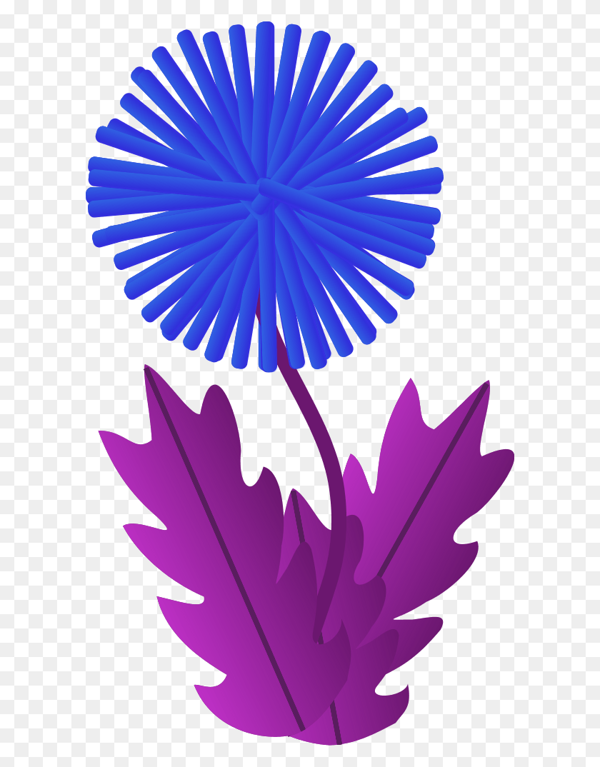 600x1014 Vector Clip Art Dandelion Clip Art, Leaf, Plant, Flower HD PNG Download