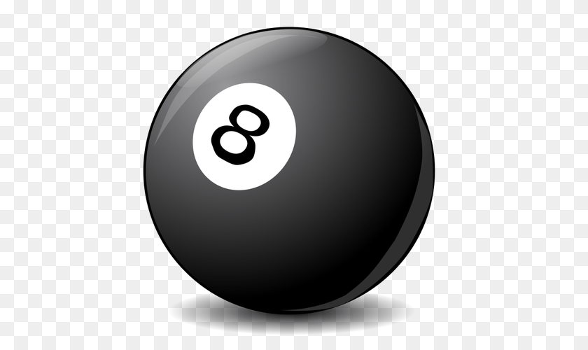 500x500 Vector Clip Art Of Pool Ball, Sphere, Astronomy, Moon, Nature Transparent PNG