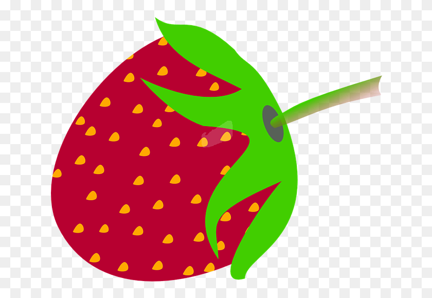 650x519 Vector Clipart Strawberry Small, Fruit, Plant, Food HD PNG Download
