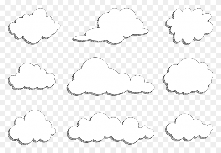 1831x1225 Vector Clouds For Free On Mbtskoudsalg Cloud Vector, Nature HD PNG Download