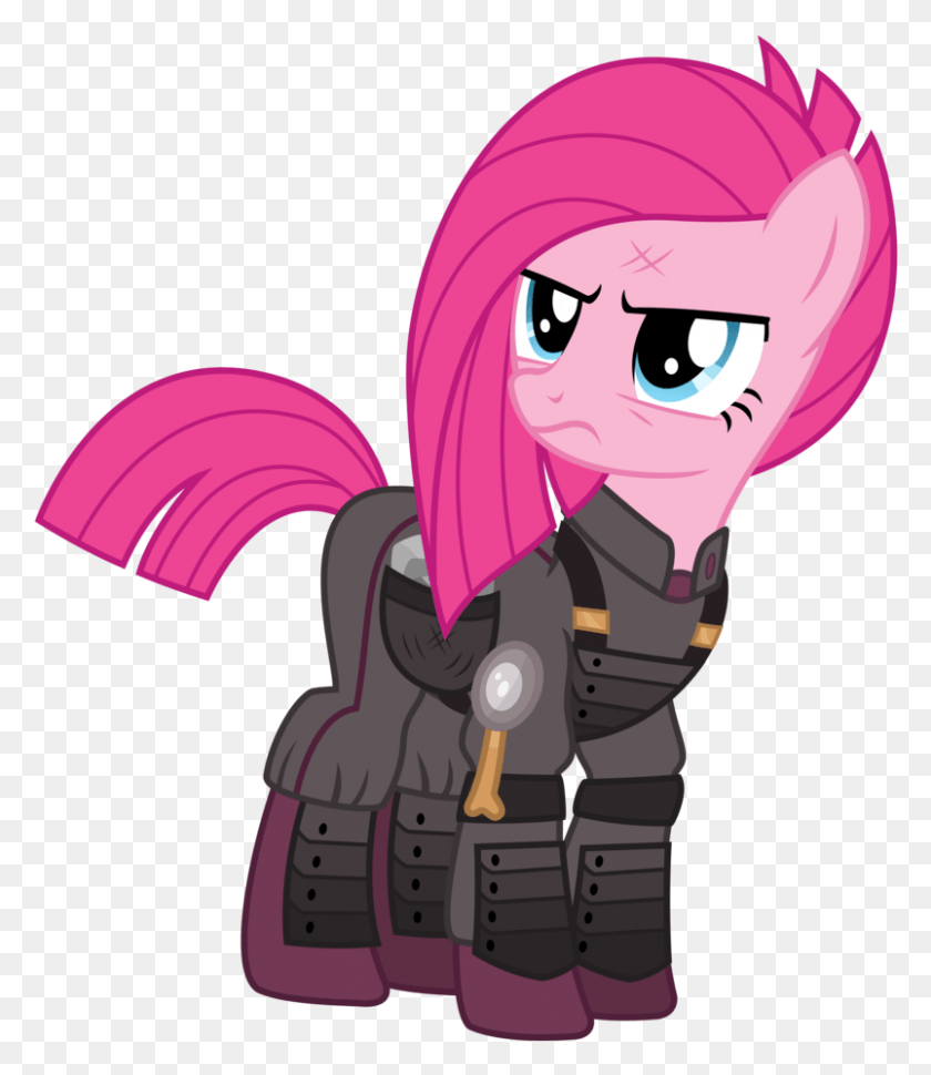803x937 Vector Crystal Doodle Black And White Mlp War Pinkie Pie, Toy, Manga, Comics HD PNG Download