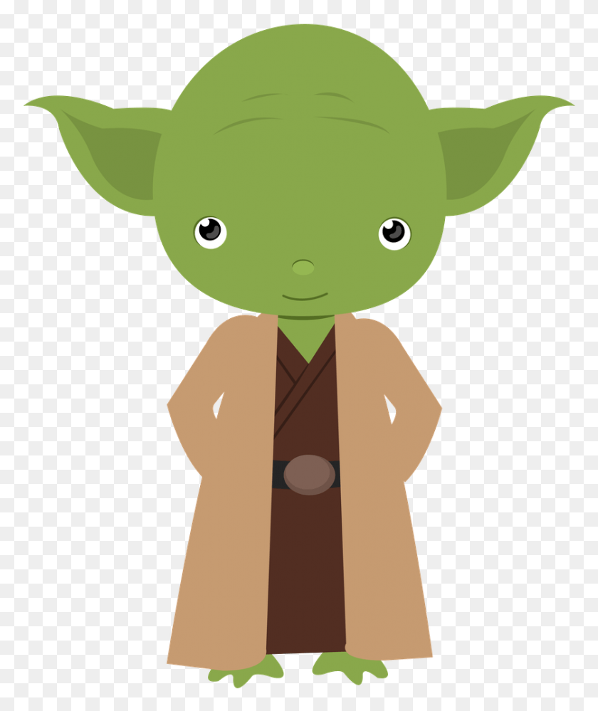 839x1011 Vector Free Baby Yoda Images Pluspng Star Wars Star Wars Clipart, Clothing, Apparel, Coat HD PNG Download