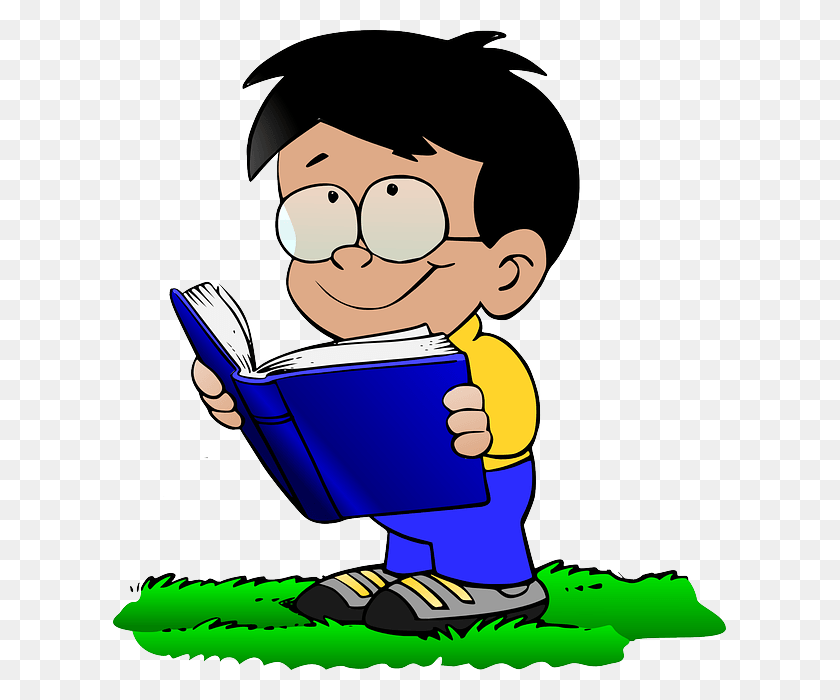 613x640 Vector Free Library Collection Of Free Blanketing Child School Boy Clip Art, Reading, Person, Human HD PNG Download