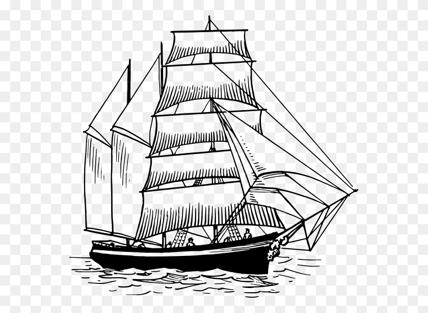 568x554 Vector Free Library Jacques Pierre Bissot My Storybook Ferdinand Magellan39s Ship Drawing, Gray, World Of Warcraft HD PNG Download