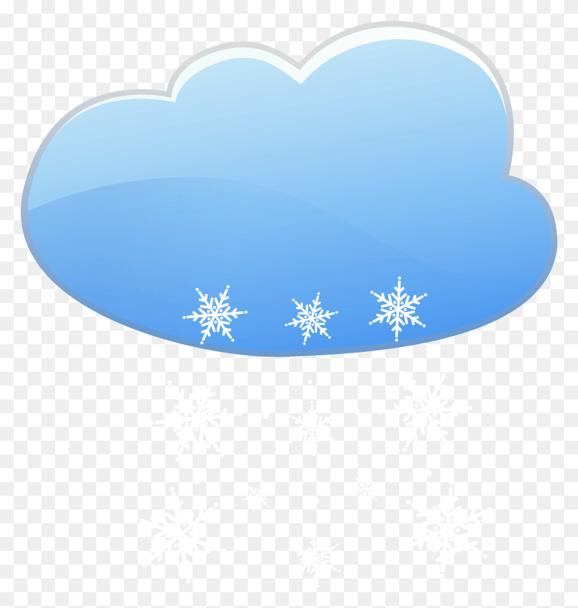 7389x7805 Vector Free Stock Cloud And Weather Icon Clip Art Best, Snowflake, Balloon, Ball HD PNG Download