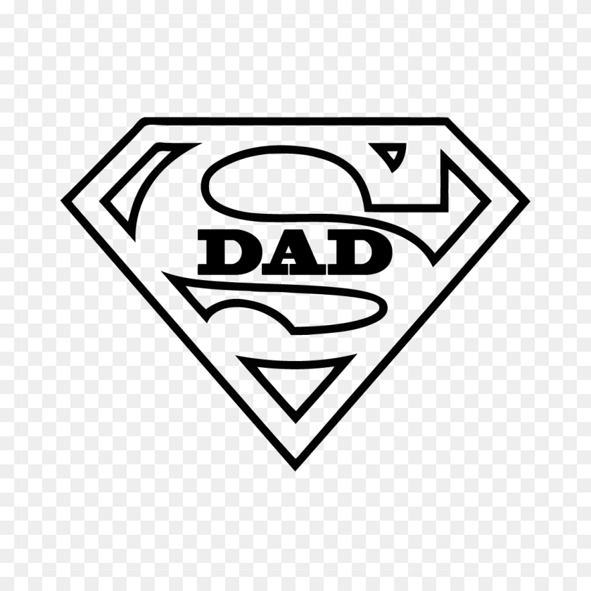 1051x1051 Vector Free Stock Super Dad For Free Super Dad, Symbol, Logo, Trademark HD PNG Download