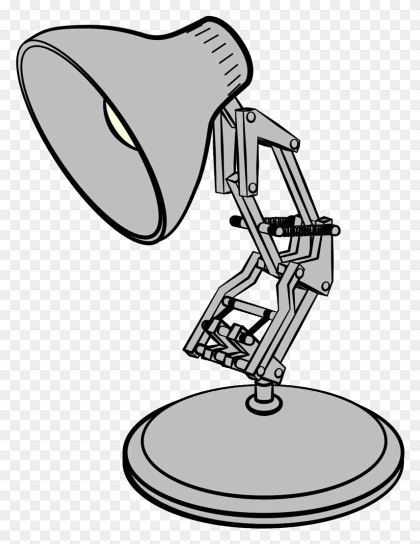 794x1046 Vector Free Youtube Luxo Jr Animation Transprent Luxo Jr Clipart, Lamp, Lampshade, Robot HD PNG Download