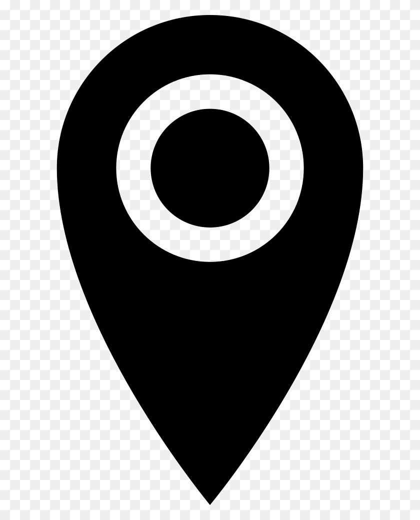 614x980 Vector Freeuse Location Svg Icon Free Locations Logo Transparent, Plectrum, Rug, Symbol HD PNG Download