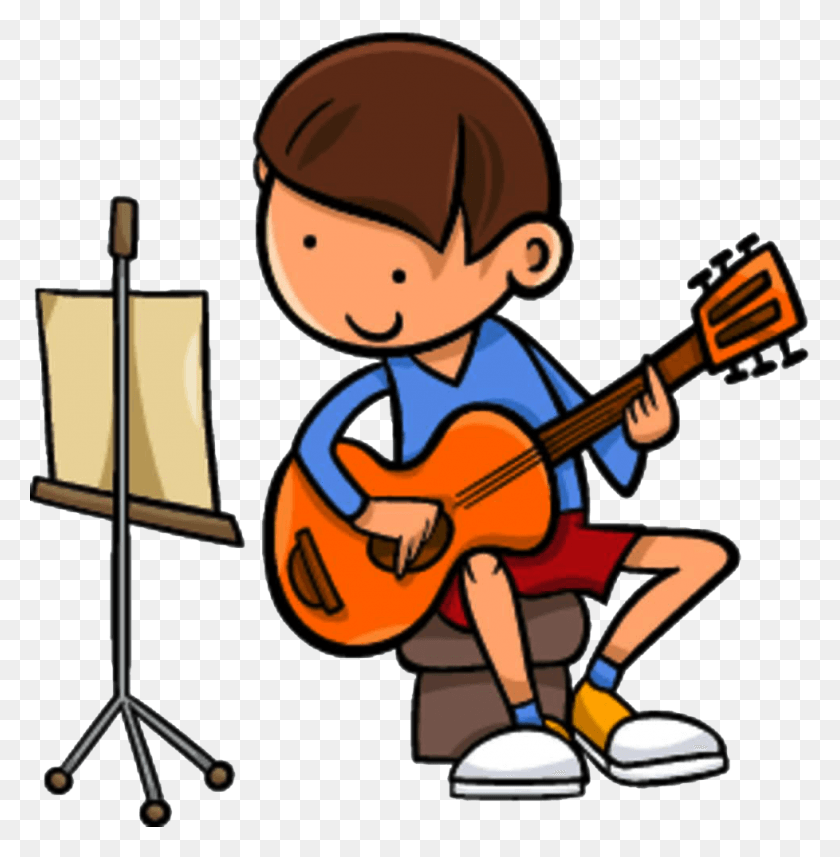 978x1000 Vector Freeuse Stock Guitarist Clip Art Kids Transprent Play Guitar Cartoon, Leisure Activities, Musical Instrument, Musician HD PNG Download