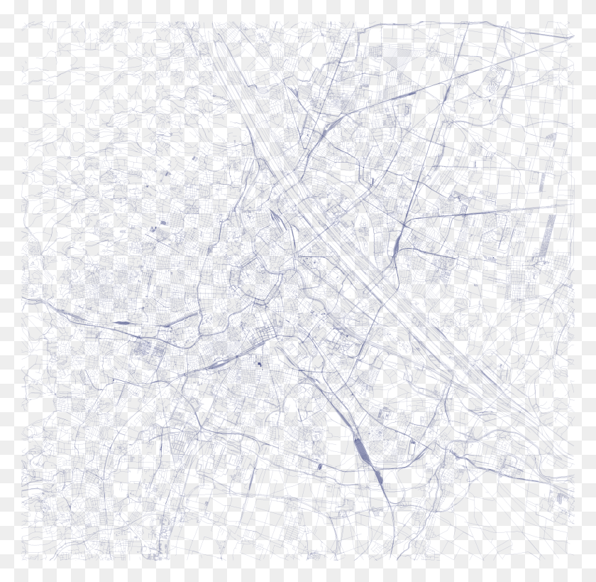 2043x1989 Vector Gis Map Tree, Texture, Pattern, Fractal Descargar Hd Png
