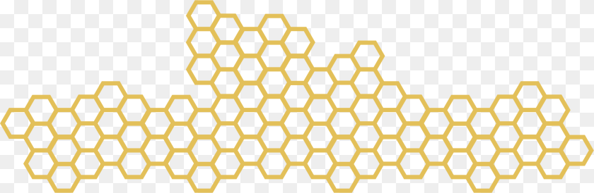 2324x759 Vector Graphics, Food, Honey, Honeycomb, Pattern Sticker PNG