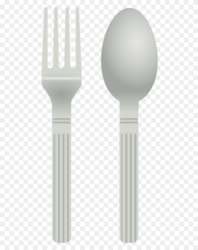 500x1000 Vector Graphics Fork And Spoon Transparent, Cutlery HD PNG Download