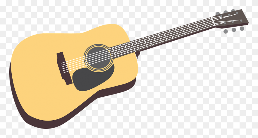1280x642 Vector Graphicsfree Pictures Free Guitar, Leisure Activities, Musical Instrument, Bass Guitar HD PNG Download
