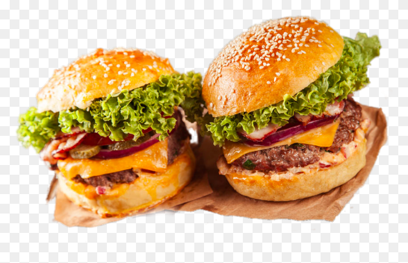 856x530 Vector Hamburger Slider French Fries, Burger, Food, Plant HD PNG Download